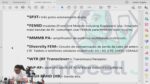 LETRAS E SIGLAS DE UM ESQUEMA ELÉTRICO.