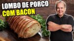 Lombo de Porco Enrolado com Bacon do Chef Taico