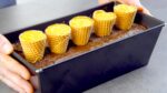 O bolo de chocolate com cenoura ficou ASSIM quando colocamos a casquinha