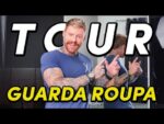 TOUR pelo meu GUARDA ROUPA NOVO + Dicas de Organização de Guarda Roupa Masculino