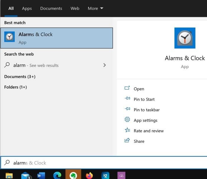 Como usar alarmes no Windows 10 2 Definir o alarme no Windows 10