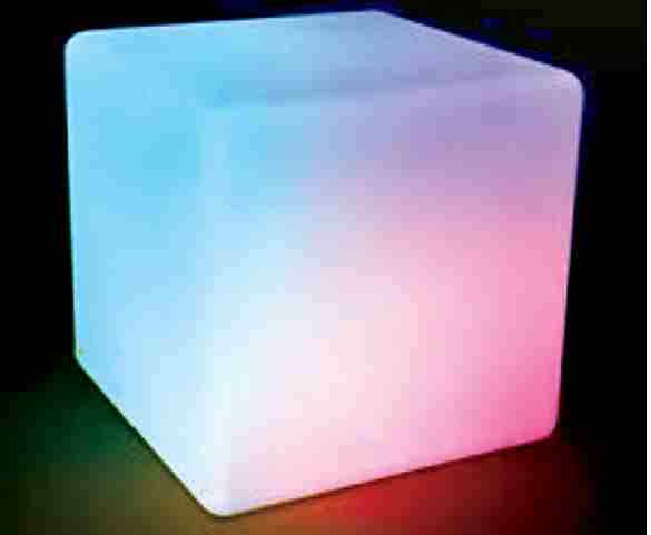 VERMELHO, VERDE, AZUL, (RGB) Cubo de Luz
