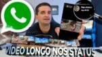 AI SIM!! ESSA É MELHOR FORMA de colocar VÍDEOS LONGOS nos STATUS WHATSAPP, FACEBOOK e INSTAGRAM!!