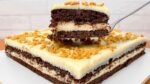 BOLO GELADO DE CHOCOLATE DE LIQUIDIFICADOR | RECHEIO CREMOSO E IRRESISTÍVEL | Gabriel Freitas