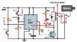 Circuito de máquina de arremesso de bola de tênis