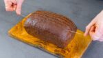 Corte seu pão de chocolate com fio dental para transformá-lo em uma verdadeira obra-prima