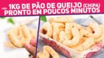 Faça quase 1KG de PÃO DE QUEIJO em Poucos Minutos! CHIPA PARAGUAIA | Receitas de Minuto 661