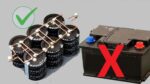 FAZEMOS BATERIAS COM SUPER CAPACITORES COMO CARREGAR E FUNCIONAR 16 V / 100 A SUPER CAPACITORES
