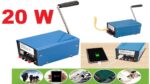 Gerador EL de Emergência Portátil de 20W – Fácil de Gerar Eletricidade em Situações de Emergência