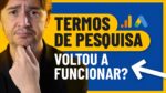 GOOGLE ADS PAROU DE MOSTRAR TODOS OS TERMOS DE PESQUISA: COMO IDENTIFICAR MAIS TERMOS NO ANALYTICS?
