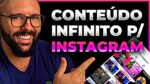 INSTAGRAM: COMO TER IDEIAS INFINITAS DE CONTEÚDO? (RESPONDI NA LATA)