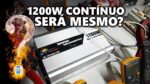 INVERSOR OffGrid 12V / 220V: Será que AGUENTOU o Teste de Fogo?