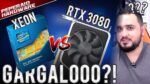 O inacreditável, como um Xeon fica com uma RTX 3080? Teste E5 2620v3 em Render e Games +Comparativos