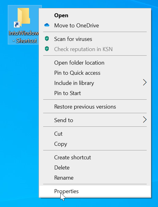 Como criar um atalho de teclado para abrir uma pasta no Windows 10 3 Definir atalho de teclado para abrir uma pasta no Windows 10