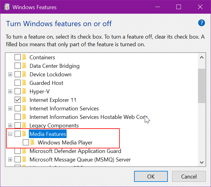 Como desinstalar e remover o Windows Media Player do Windows 10 10 Desative o Windows Media Player sem desinstalá-lo