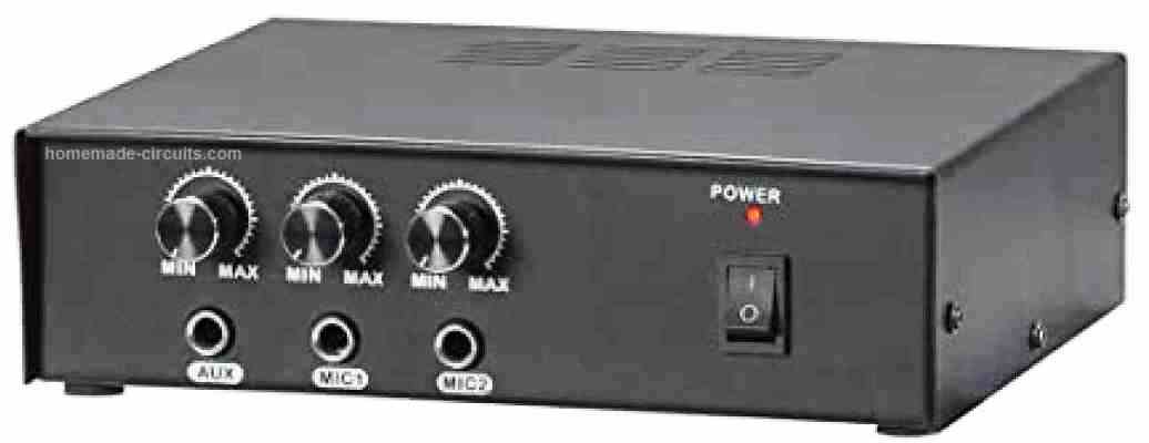 Circuito Amplificador de Endereço Público (PA)