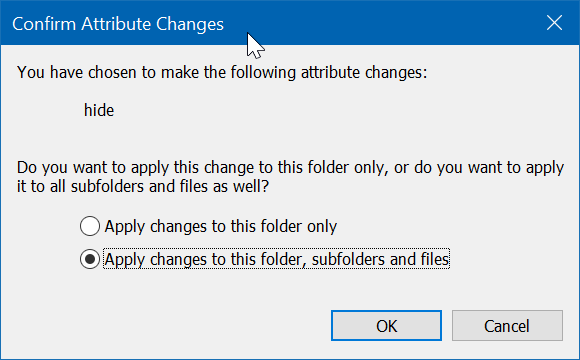 Como ocultar arquivos/pastas na área de trabalho do Windows 10 3 Ocultar arquivos e pastas na área de trabalho do Windows 10