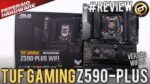 ASUS TUF Gaming Z590-Plus WIFI – Modelo intermediário com o melhor da plataforma, I9 11900K Stock/OC