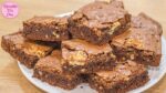 BROWNIE DE CHOCOLATE COM NOZES SUPER FÁCIL E RÁPIDO | RECEITAS DA CRIS