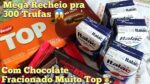 CHOCOLATE FRACIONADO PRA RECHEIO PODE? VEJA COMO É DELICIOSO TOP PRA TRUFAS CONES E BOMBONS E BOLOS