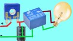 CIRCUITO DE PISCA TEMPORIZADO COM RELÉ E POT / MUITO SIMPLES QUE TODOS PODEM FAZER