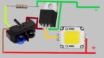 CIRCUITO SENSOR DE PROXIMIDADE USANDO APENAS 1 TRANSISTOR / COM AJUSTE DE SENSIBILIDADE
