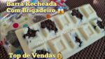 De volta ao Trabalho O cliente logo encomendou 100 Barrinhas de Chocolate Recheada