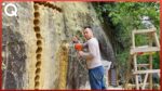 Homem cava um buraco em uma montanha e o transforma em um apartamento incrível
