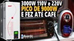 Inversor Híbrido MUST LIGOU Forno Elétrico, Cafeteira, Bomba D'água e MUITO Mais