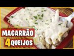 MACARRÃO 4 QUEIJOS I BECHAMEL PERFEITO DE QUEIJO