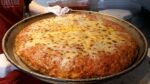 Pizza italiana de queijo duplo – comida de rua coreana