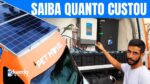 Quanto CUSTA Energia Solar OffGrid para PET Shop Móvel?