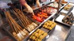 Tempero picante! sundae tteokbokki de 38 anos, bolo de peixe, gimbap, saco de tofu / bolo de arroz picante Tteokbokki / comida de rua coreana