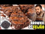 UMA RECEITA QUE VOCÊ NUNCA VIU!! BROWNIE DE FEIJÃO