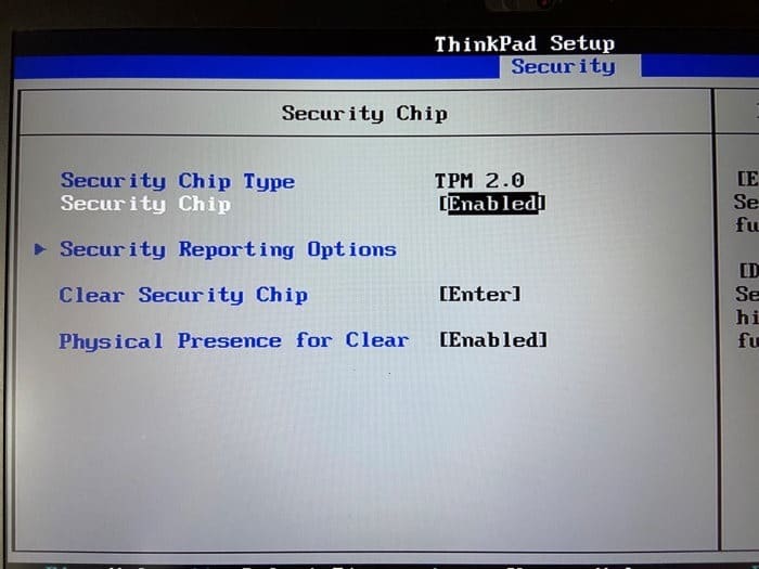 5 maneiras de verificar se o seu PC tem TPM 2.0 11 Verifique se o seu PC tem TPM usando BIOS/UEFI