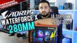 Aorus WaterForce X 280 – O novo Watercooler high-end com Display LCD e já suportando LGA1700 12 gen