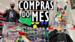 COMPRAS DO MÊS COMPLETA DE SUPERMERCADO | FIQUEI CHOCADO COM OS PREÇOS!