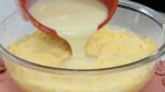 JOGUEI LEITE CONDENSADO NO FUBÁ – BOLINHO DE FUBÁ