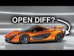 O McLaren P1 tem um diferencial aberto?