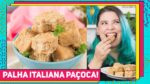 PALHA ITALIANA com SÓ 4 INGREDIENTES | CREMOSA e Econômica com Paçoquinha | RM 680