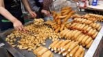Quanto é vendido? Oden, bolo de peixe artesanal que vende 200kg por dia / Incrível Habilidade do Mestre do Bolo de Peixe / Comida de rua coreana