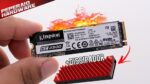 Review Kingston KC2500 1TB e a importância de um dissipador nos NVMe…    Onde estão os Gen 4?
