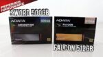 Review SSD Adata Falcon 512GB + SwordFish 500GB: Os dois SSDs BARATOS nacionais colocados à prova!
