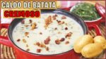 SOPA CREMOSA DE BATATA E BACON I Receitas de Pai