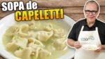 Sopa de Capeletti do Chef Taico
