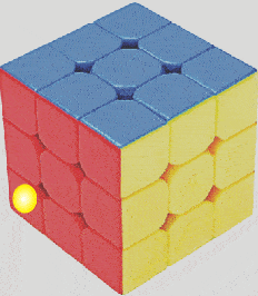 Circuito de cubo de LED