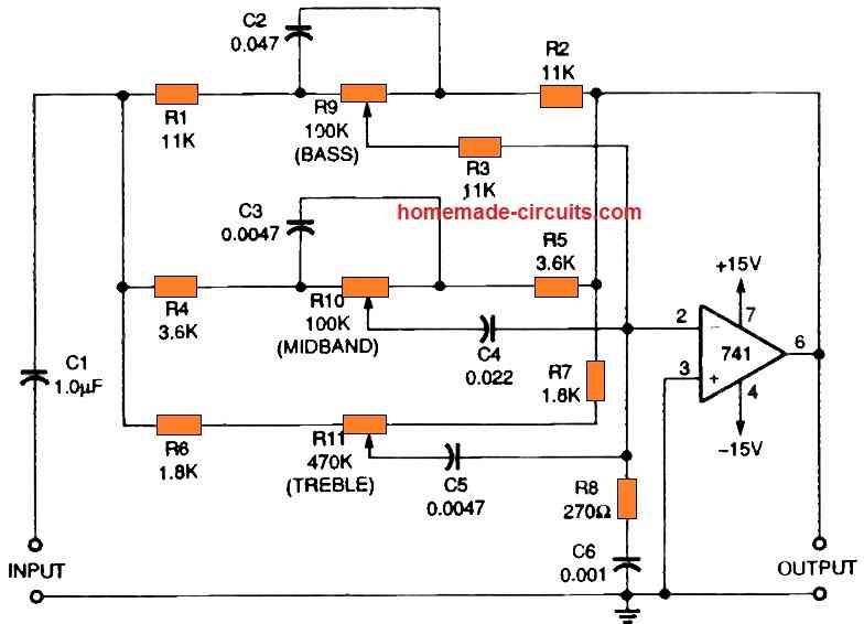 Circuitos de Controle de Tom Simples 8 Controle de tom ativo