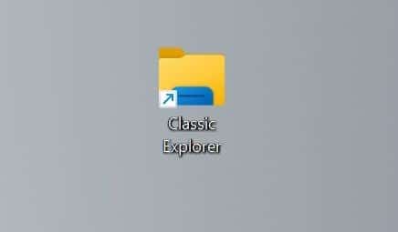 Crie um atalho na área de trabalho para o Windows 10 File Explorer no Windows 11