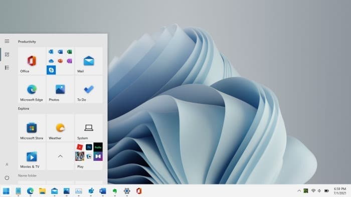 Como obter o menu Iniciar do Windows 10 no Windows 11 1 Como obter o menu Iniciar do Windows 10 no Windows 11