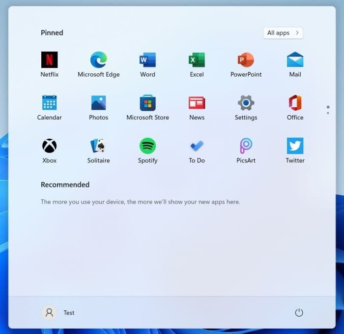 Como remover arquivos recentes do menu Iniciar no Windows 11